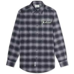Aries Plaid Flannel Shirt