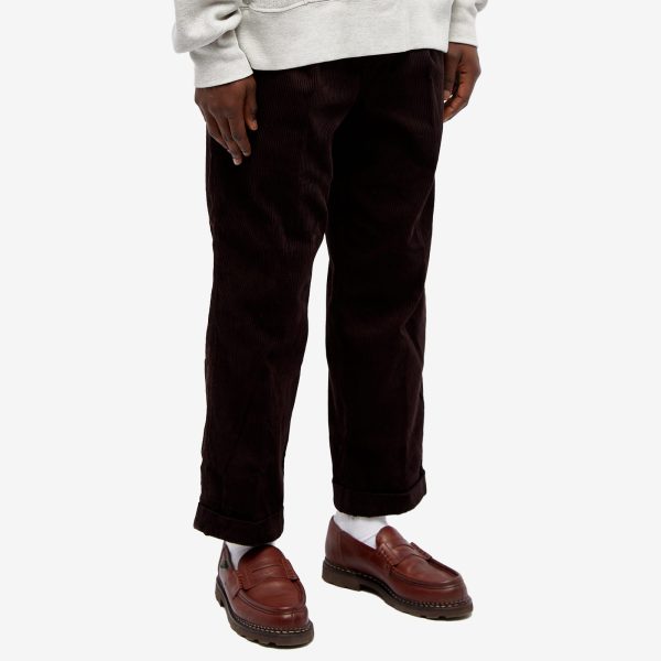 Garbstore Manager Pleated Cord Pants