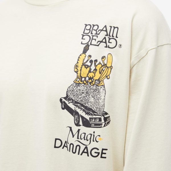 Brain Dead Magic Damage Long Sleeve T-Shirt