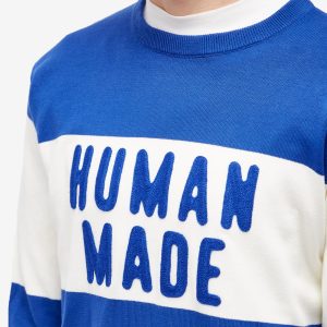 Human Made Logo Knitted Sweat