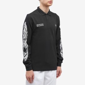 Fred Perry x Noon Goons Printed Long Sleeve Polo