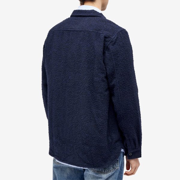 Norse Projects Silas Textured Cotton Wool Overshirt
