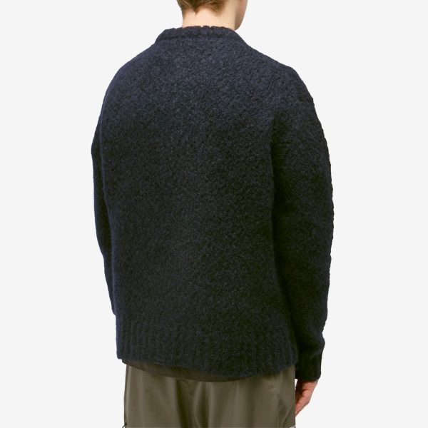 Norse Projects Rasmus Relaxed Flame Alpaca Crew Knit