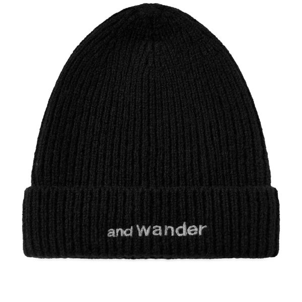 and wander Shetland Wool Beanie