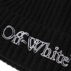 Off-White Logo Beanie Hat
