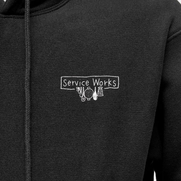 Service Works Scribble Logo Hoodie