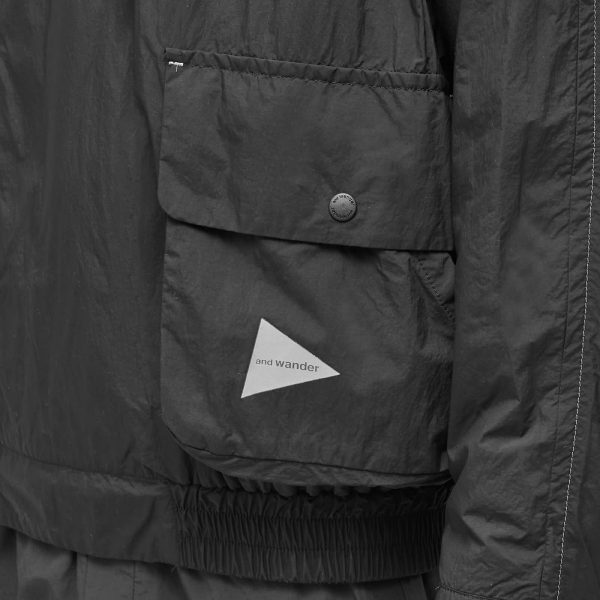 and wander Water Repellant Light Popover Jacket