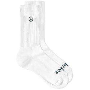 Museum of Peace and Quiet Logo Socks
