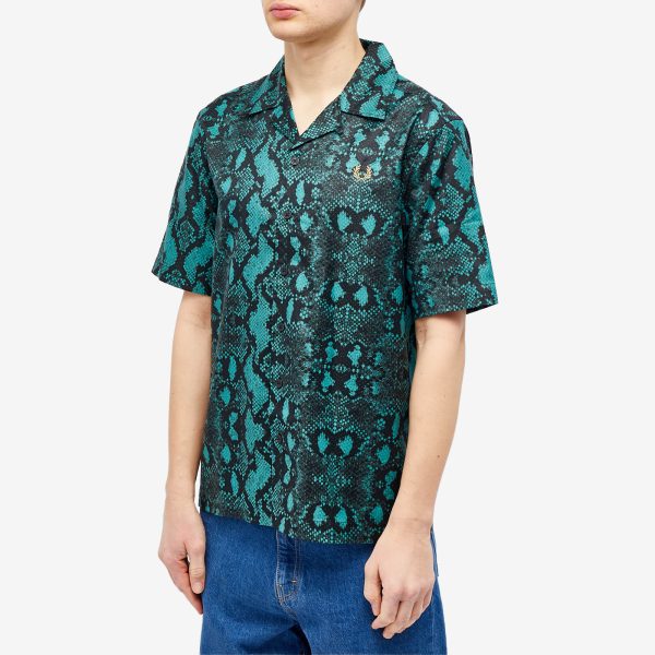 Fred Perry Snake Print Vacation Shirt