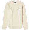 Fred Perry Textured Lambswool Jumper