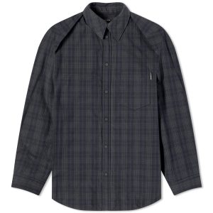 Balenciaga Detachable Flannel Shirt