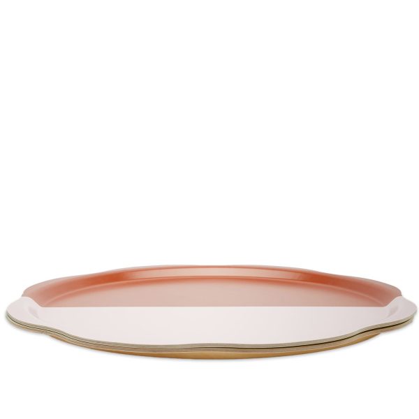 The Conran Shop Flora Two Tone Trays - Set of 2