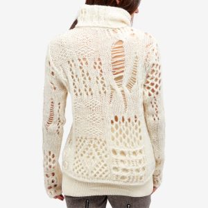 Our Legacy Crochet Roll Neck Jumper