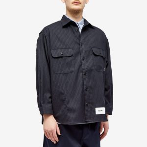 WTAPS 04 Pinstripe Shirt Jacket