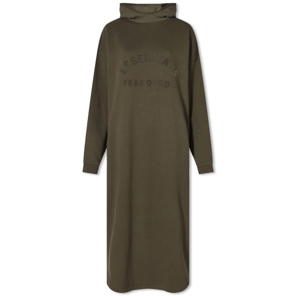 Fear of God ESSENTIALS Nylon Fleece Hooded Dress