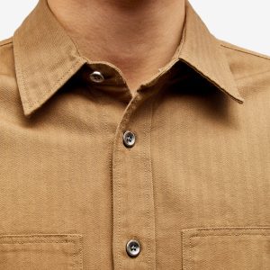 FrizmWORKS HBT Carpenter Pocket Work Shirt