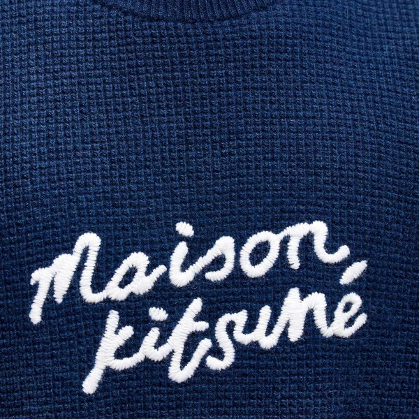 Maison Kitsune Handwriting Crew Knit