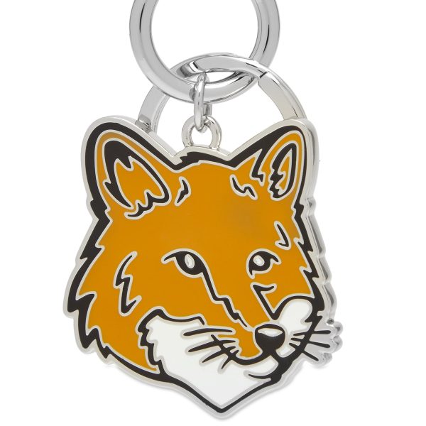 Maison Kitsune Fox Head Metal Keyring
