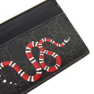 Gucci Suprme Snake Card Holder