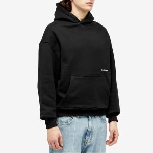 about:blank Box Logo Hoodie