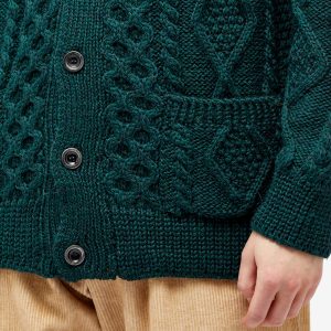Howlin' Blind Flowers Cable Cardigan