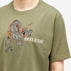 Maharishi Embroided Sue-Rye Dragon T-Shirt
