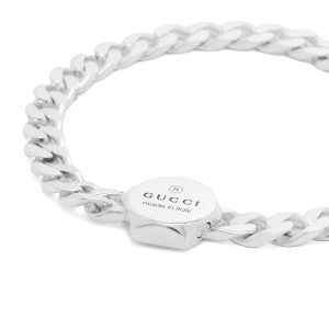 Gucci Trademark Gourmette Bracelet