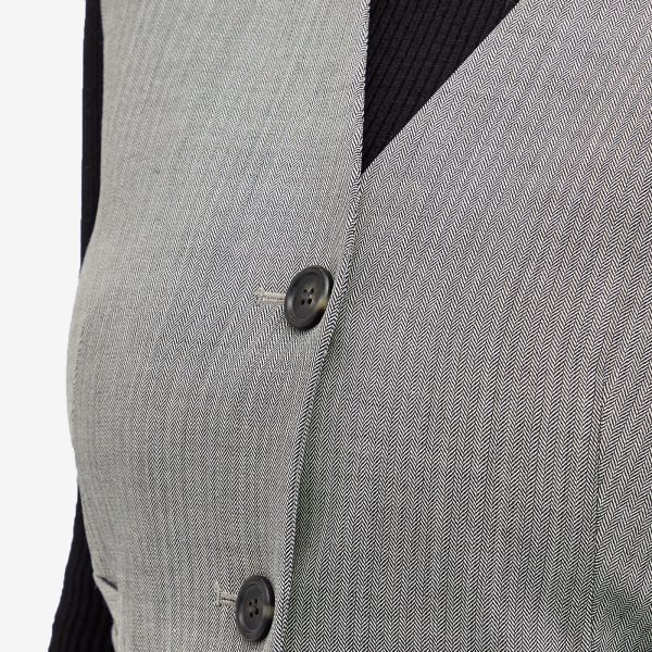 Helmut Lang Tuxedo Vest Jacket