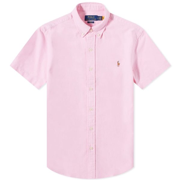 Polo Ralph Lauren Short Sleeve Oxford Button Down Shirt