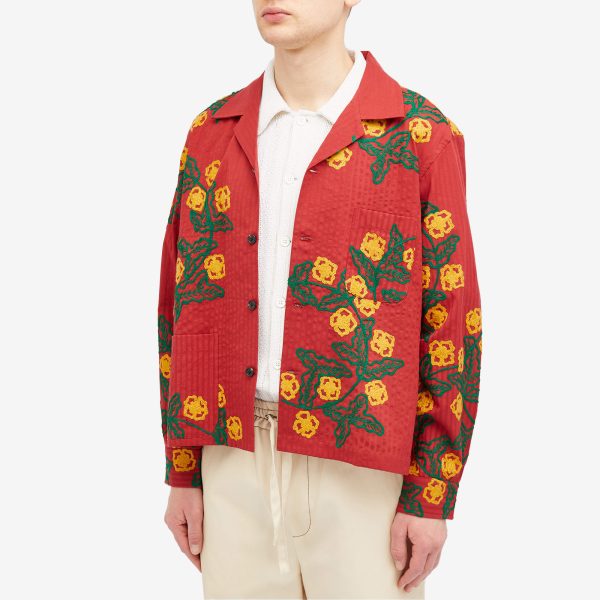 BODE Marigold Wreath Shirt Jacket