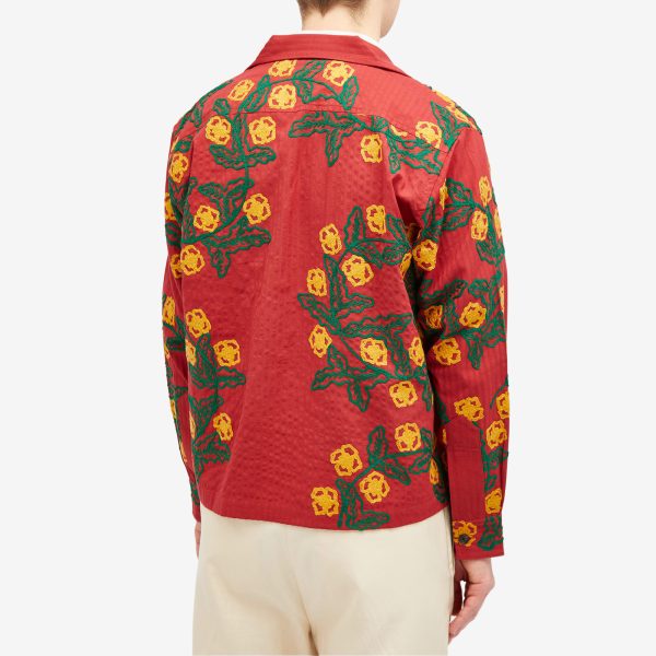 BODE Marigold Wreath Shirt Jacket