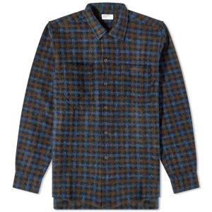 Universal Works Checkered Fleece Work Shirt