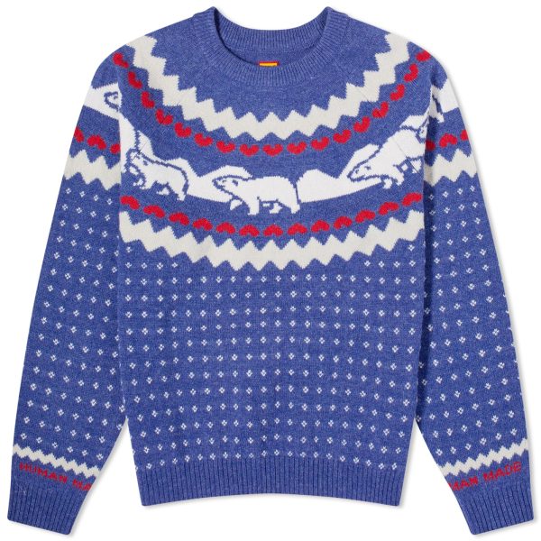 Human Made Nordic Jacquard Knit Sweater