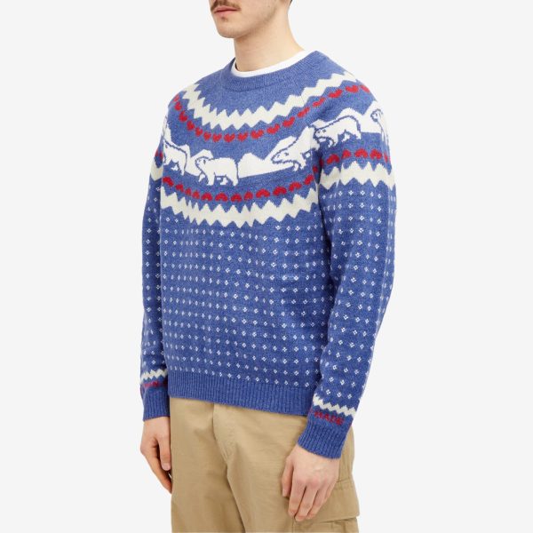 Human Made Nordic Jacquard Knit Sweater