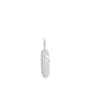 First Arrows Feather Silver X Small Pendant