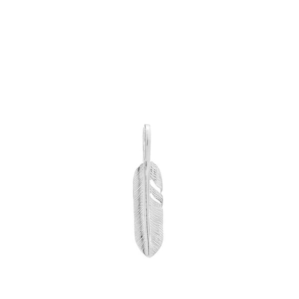 First Arrows Feather Silver X Small Pendant