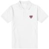 Moncler Heart Logo Polo