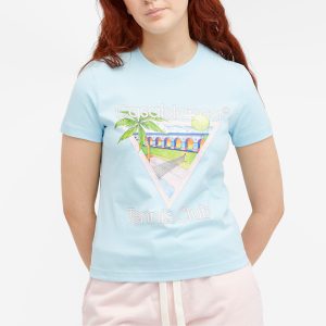 Casablanca Tennis Club Icon Fitted T-Shirt