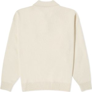 Pangaia Recycled Cashmere Polo Sweater