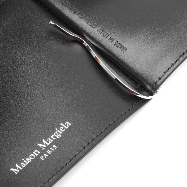 Maison Margiela Grained Leather Money Clip Wallet