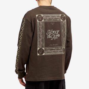Honor the Gift Pattern Long Sleeve T-Shirt