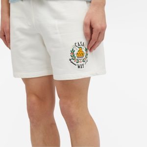 Casablanca Casa Way Embroidered Sweat Shorts