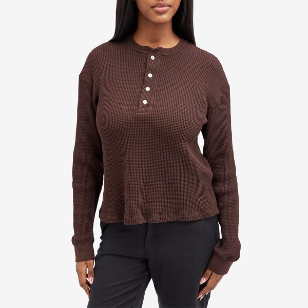 DONNI. Thermal Henley Top