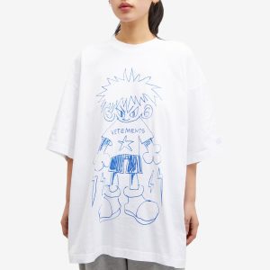 VETEMENTS Scribbled Teen T-Shirt
