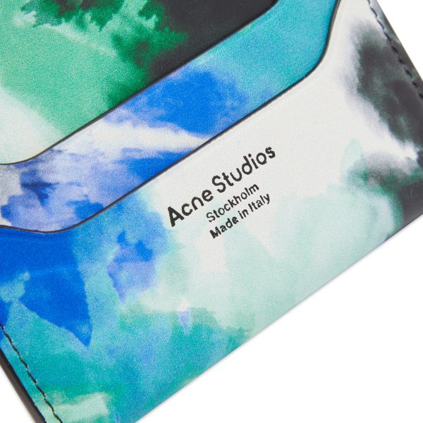 Acne Studios Elmas Large S Tie Dye Card Holder