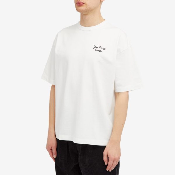 YMC Triple Embroidered T-Shirt