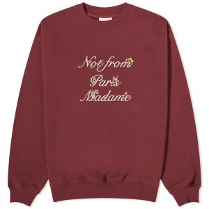 Drôle De Monsieur Presented by END. Embroidered Crew Sweat