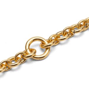 Missoma Round Link Enamel Necklace