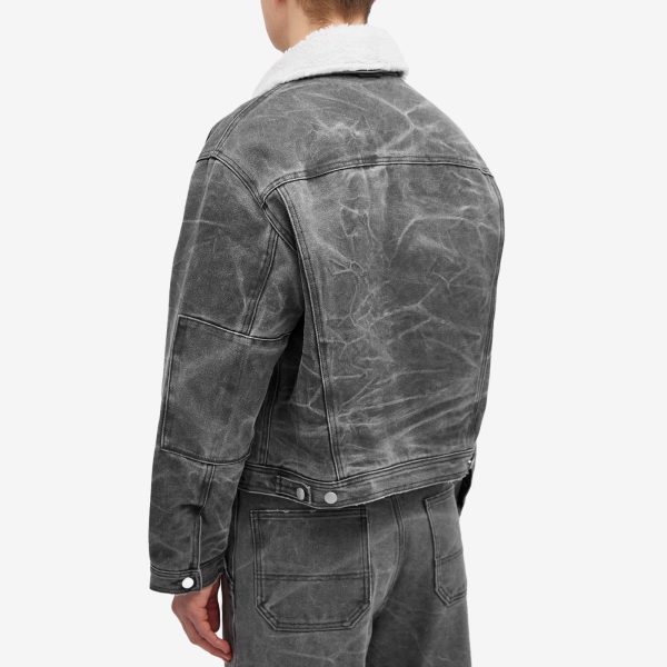 Acne Studios Orsan Patch Canvas Padded Jacket