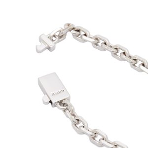 NUMBERING Edge Cut Chain Bracelet